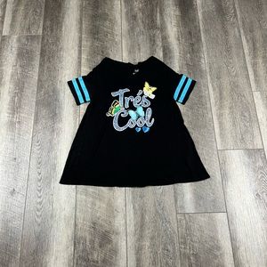Justice Girls Black Tres Cool‎ Top